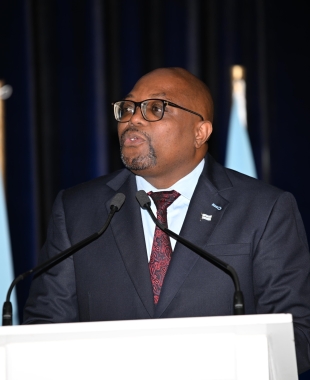 Minister for International Relations, Dr Phenyo Butale