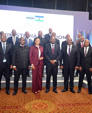 The Ministerial Session of the inaugural Botswana–Lesotho Bi-National Commission