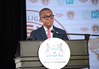 Vice President and Minister of Finance Ndaba Gaolathe
