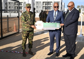 BDF RECEIVES 408 MODERN HOMES IN MAJOR WELFARE BOOST