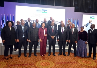 The Ministerial Session of the inaugural Botswana–Lesotho Bi-National Commission