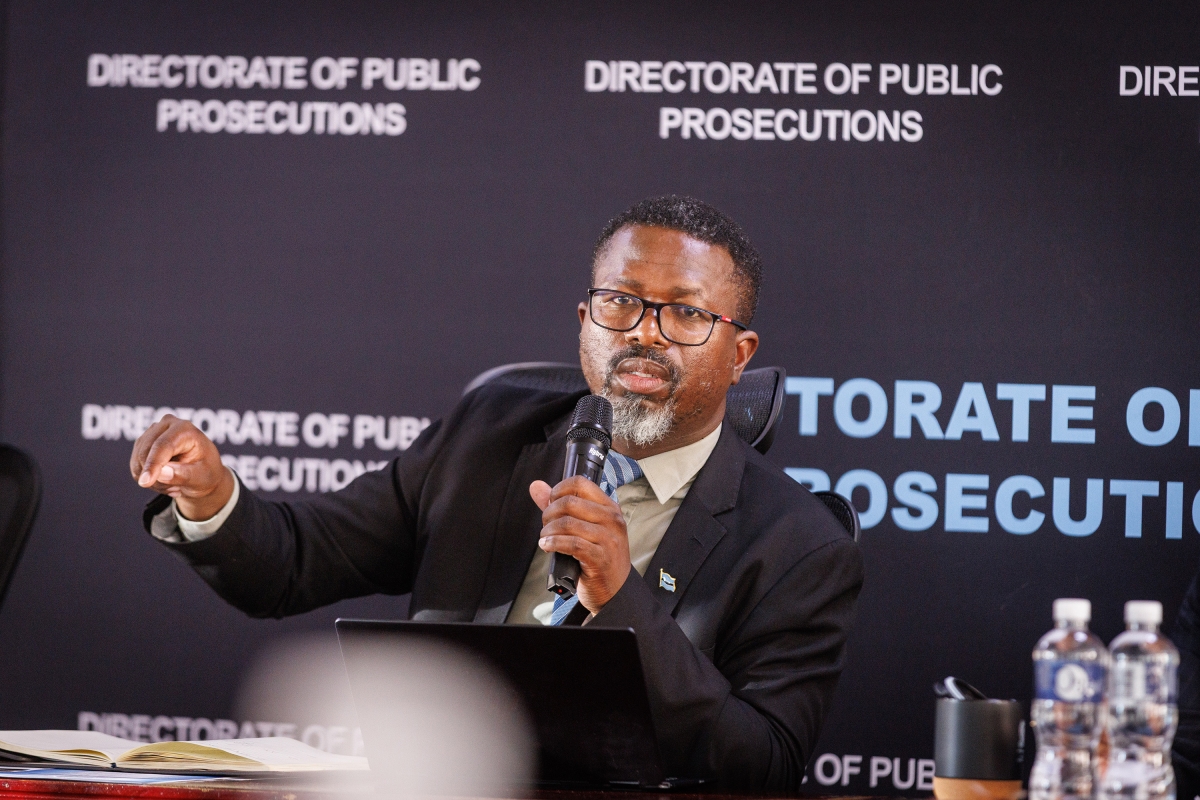 Director Kgosietsile Ngakaagae