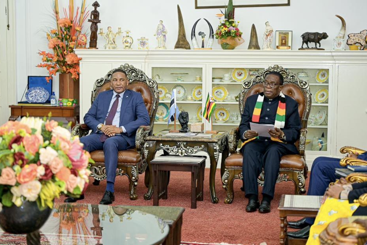 President Boko and President Mnangagwa