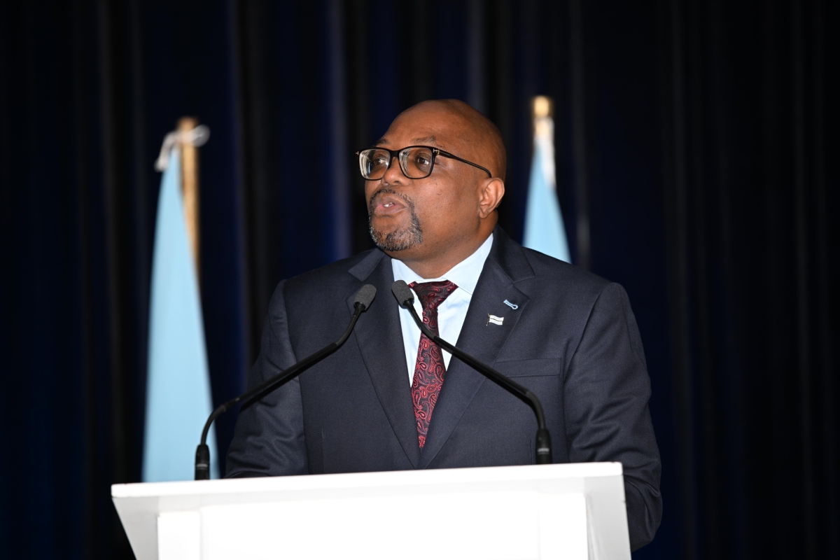 Minister for International Relations, Dr Phenyo Butale