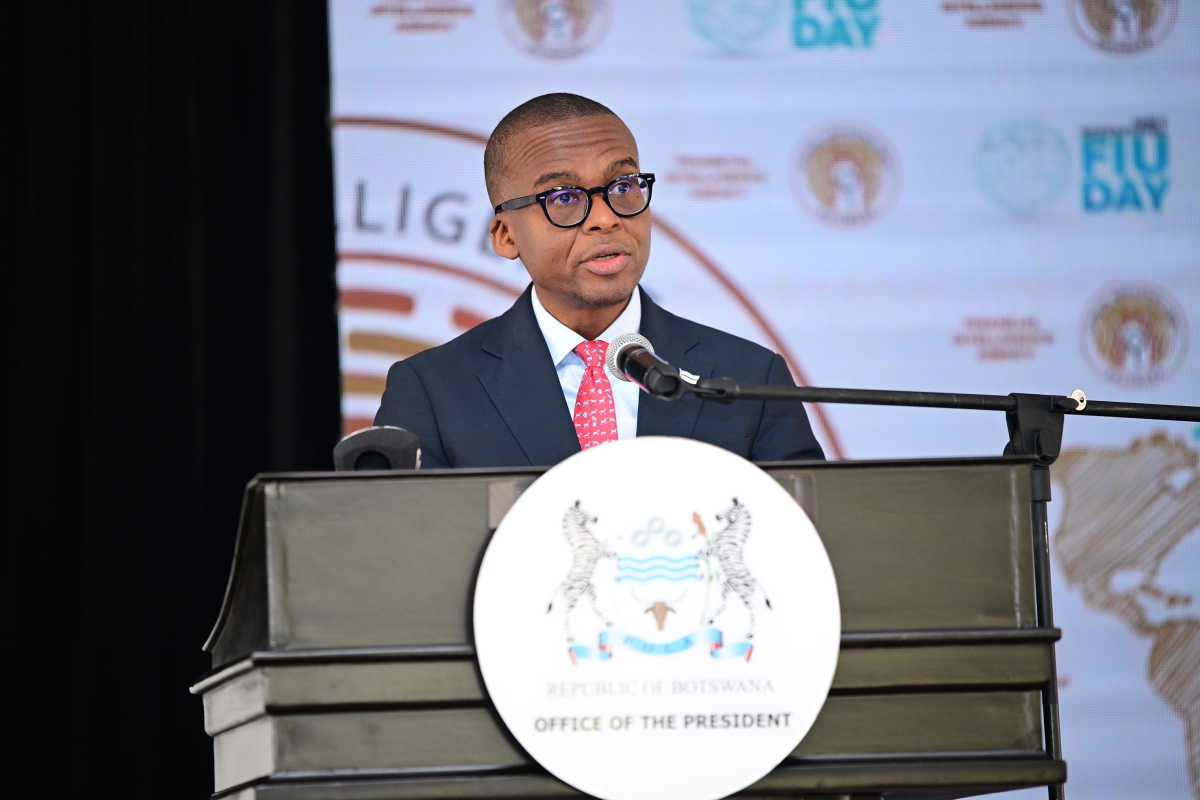 Vice President and Minister of Finance Ndaba Gaolathe